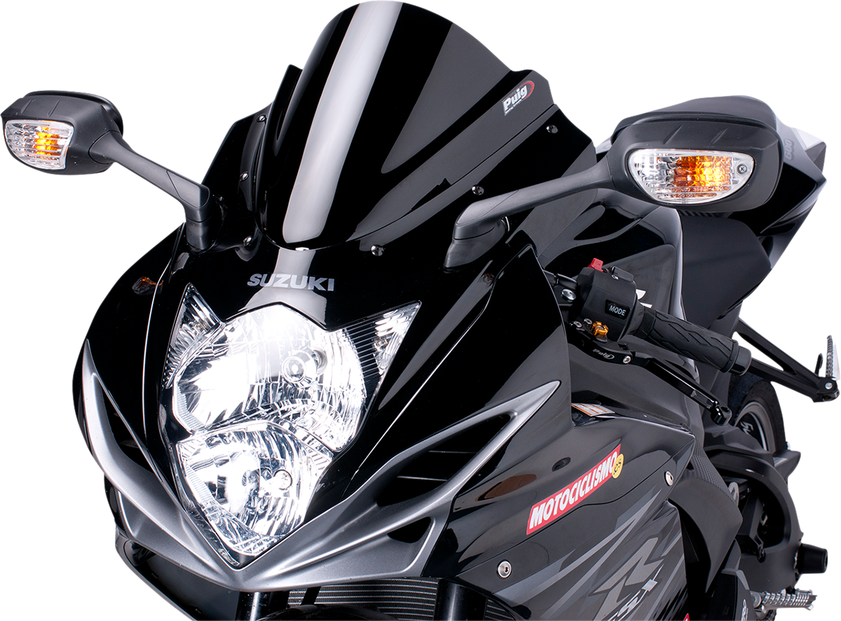 Race Windscreen - Black - Suzuki