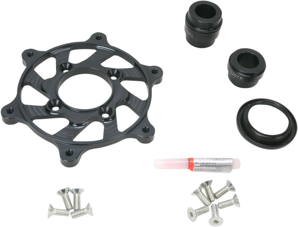 Carrier Ring Set - Front - Black