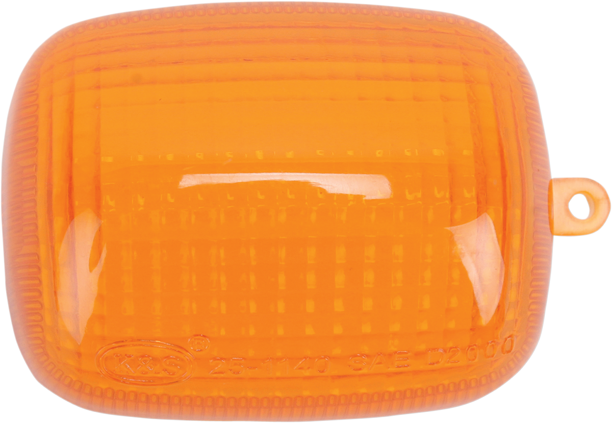 Replacement Turn Signal Lens - Amber - Fits 25-1145/46