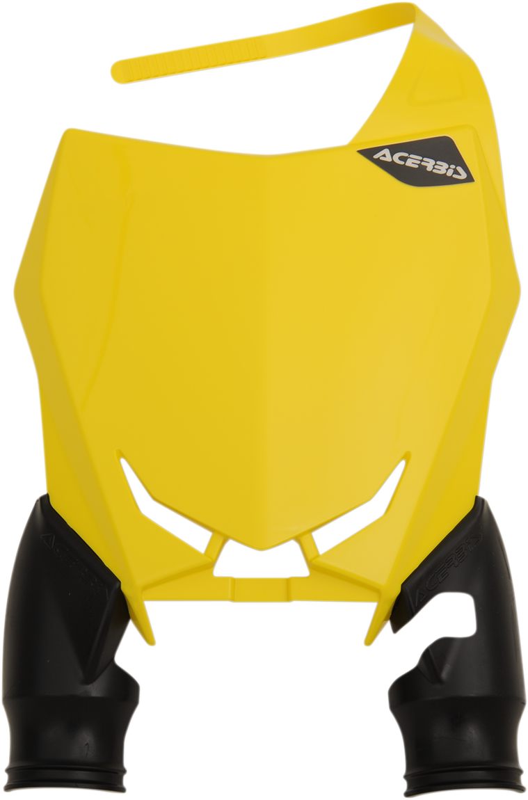 Raptor Number Plate - Yellow/Black - RMZ