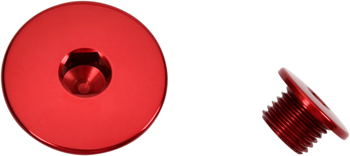 Engine Timing Plug - Red - Suzuki