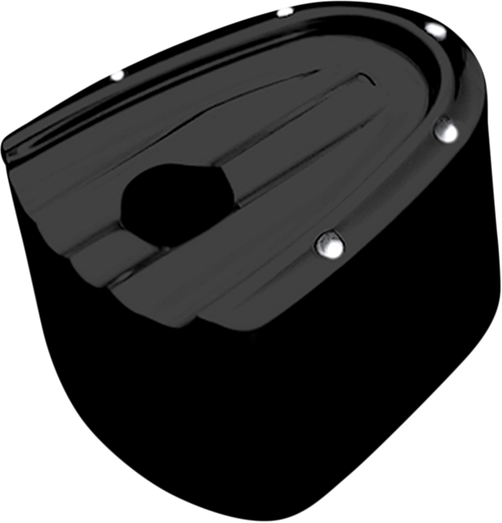 Ignition Switch - Cover - Gloss Black - Dimpled