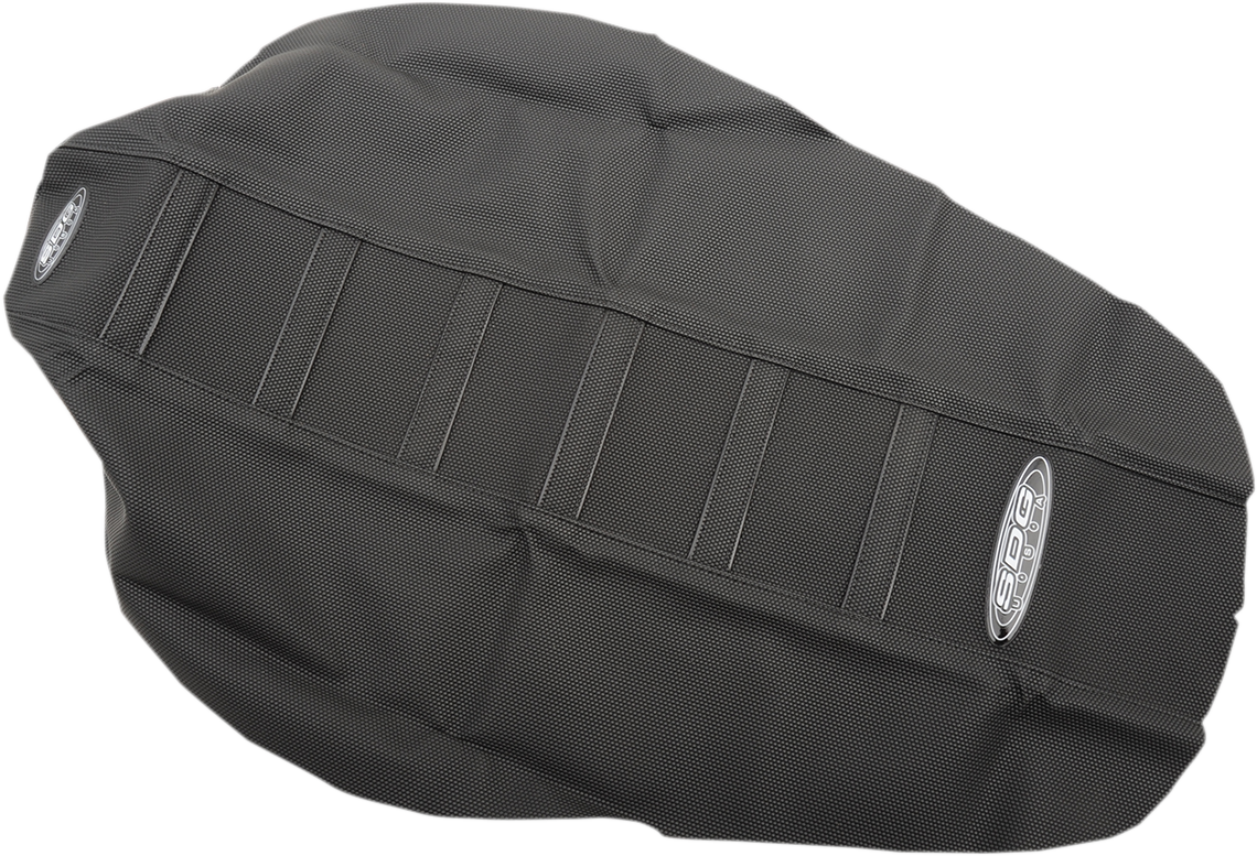 6-Ribbed Seat Cover - Black - YZ 85