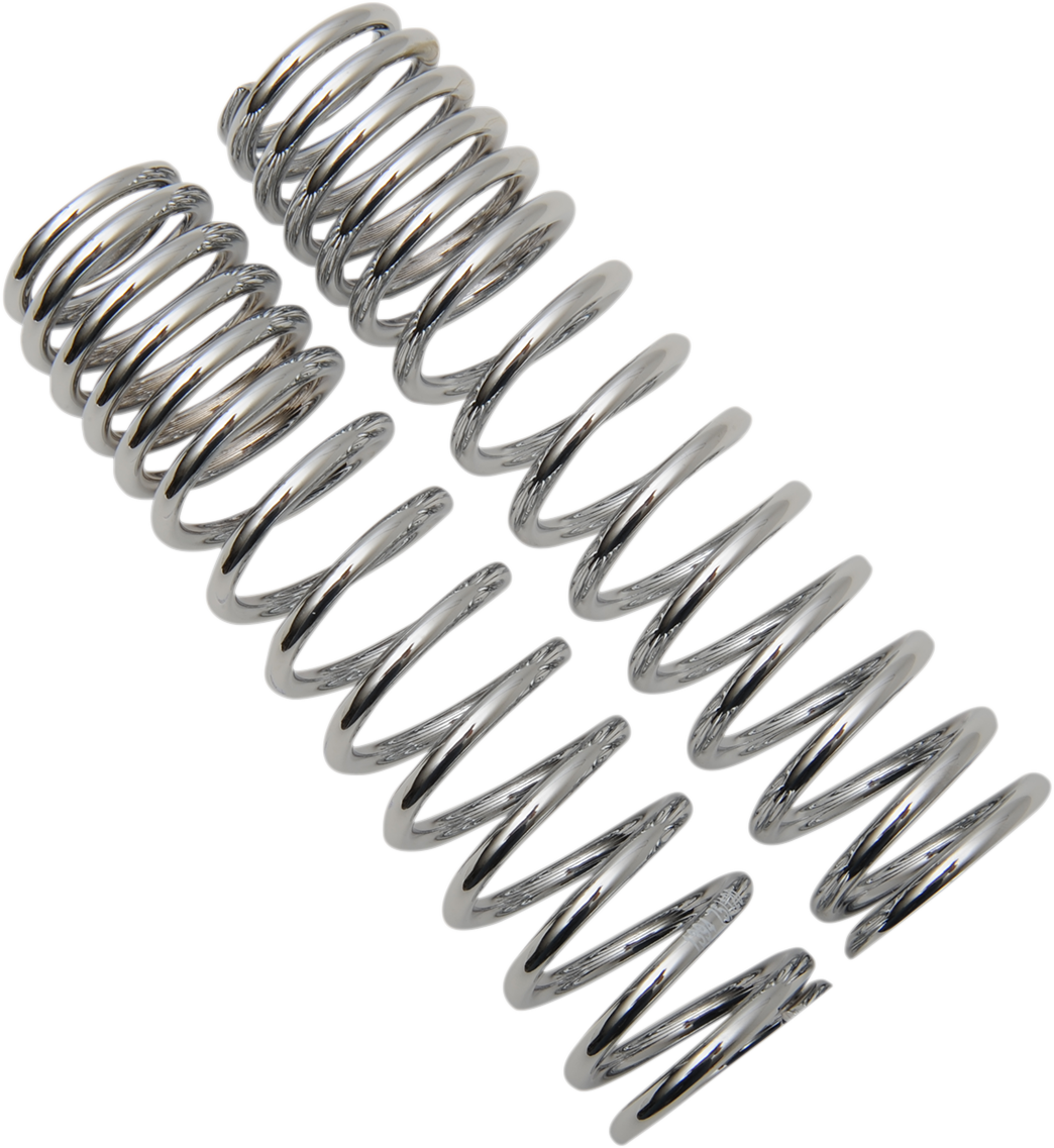 Shock Springs - 12-Series - Chrome - 105-150 lb/in