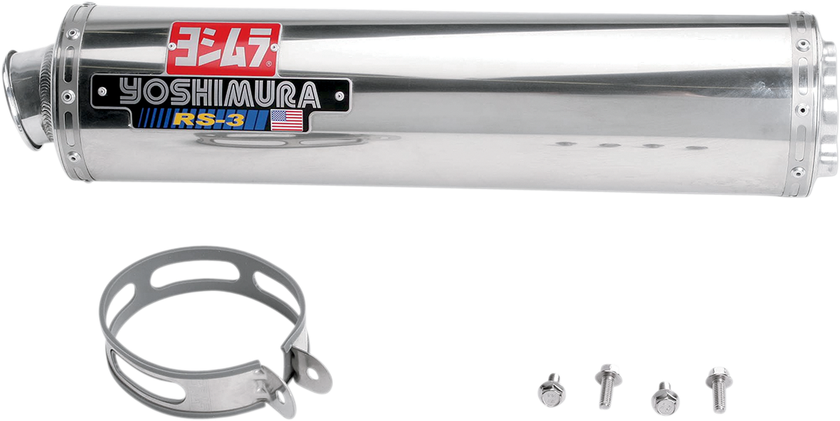 RS-3 Muffler - Stainless Steel