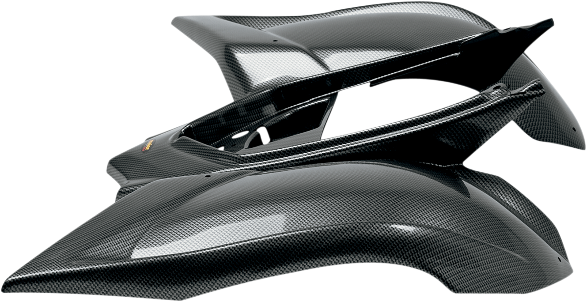 Rear Fender - Black Carbon Fiber-Look