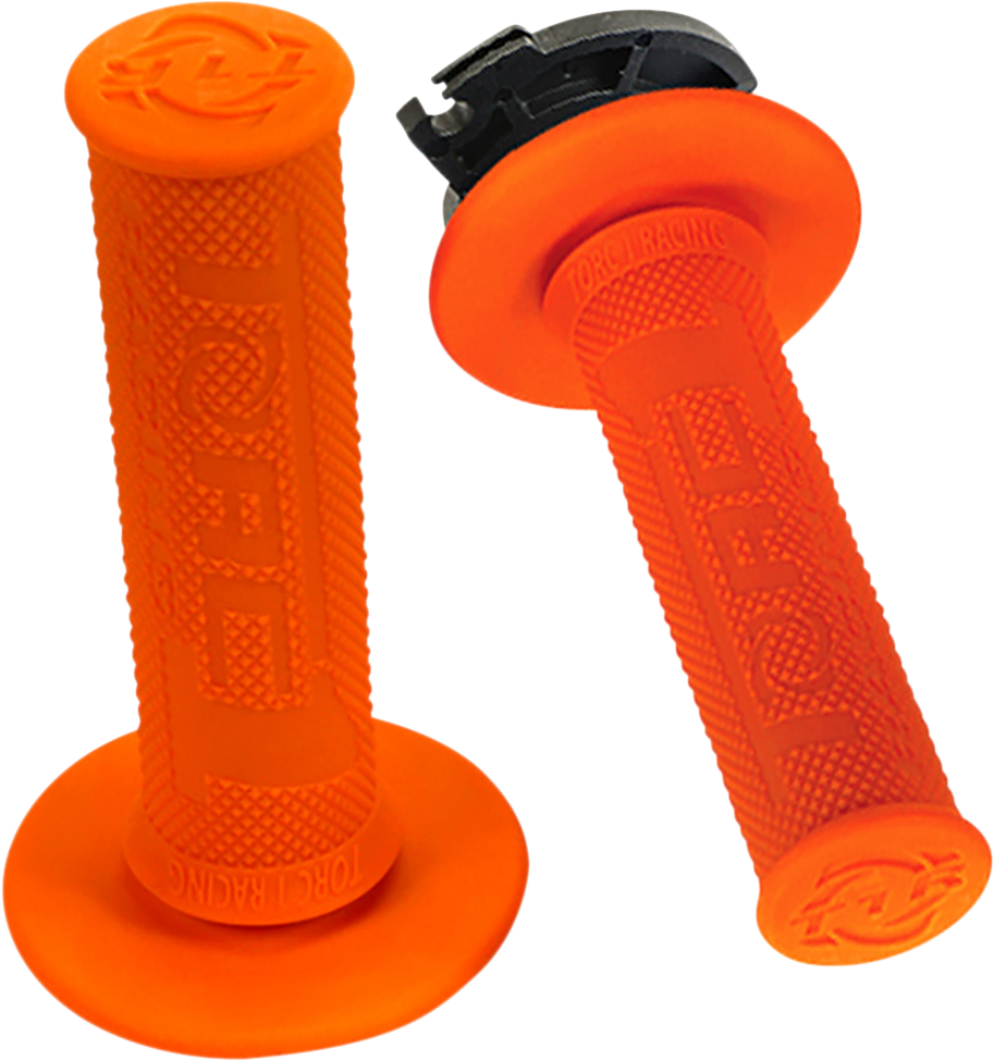 Defy Lock-On Grips - Orange