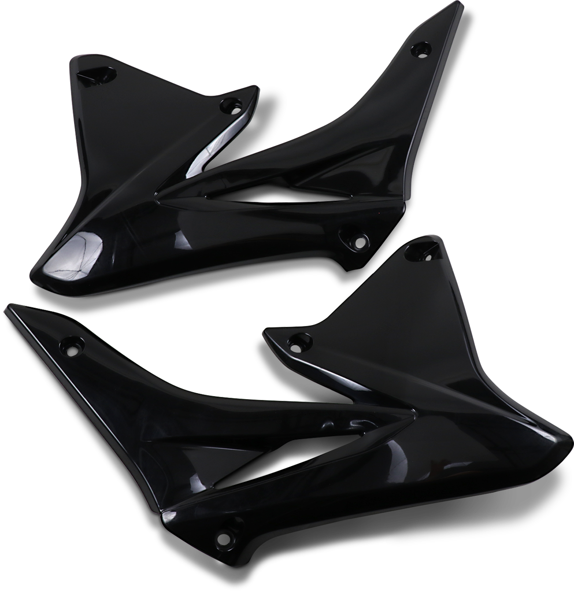 Radiator Shrouds - Black - RMZ 250