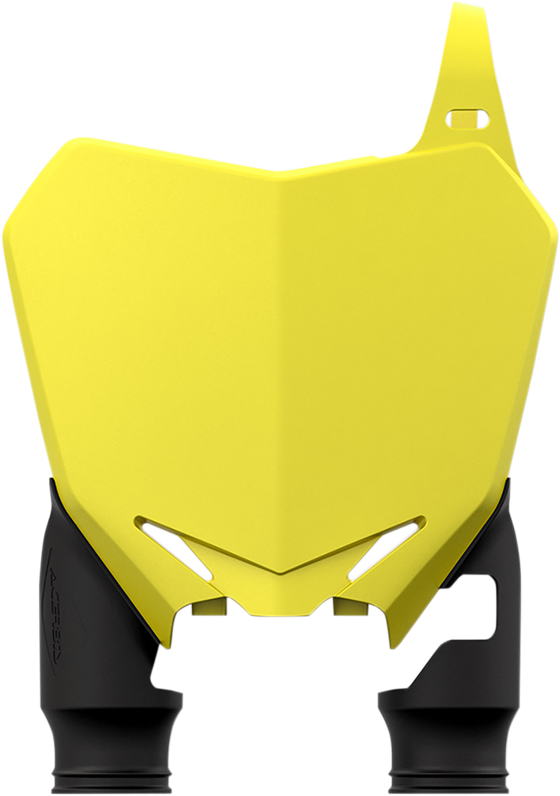 Raptor Number Plate - Yellow/Black - RMX