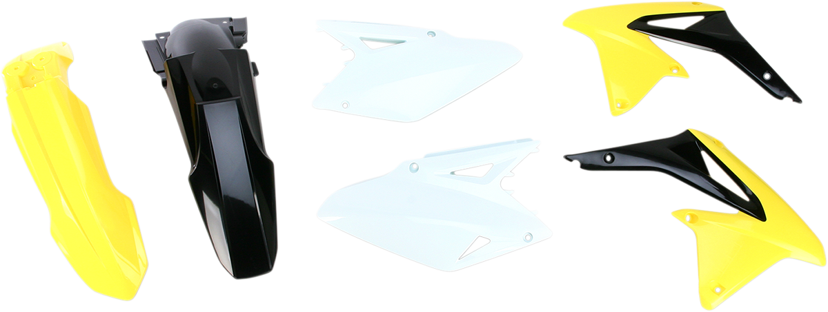 Standard Replacement Body Kit - OE Yellow/Black/White - RMZ450