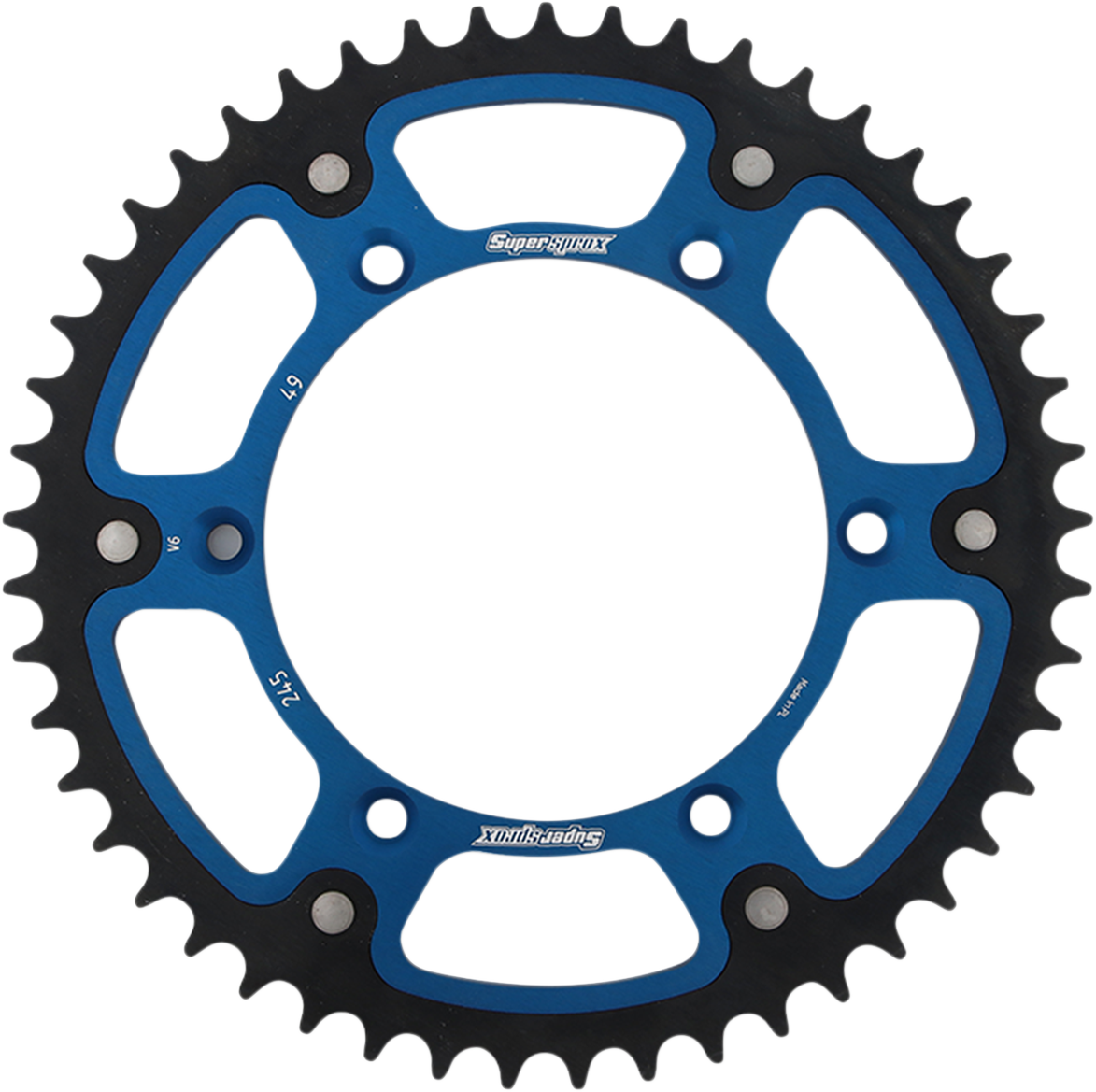 Stealth Rear Sprocket - 49-Tooth - Blue - Yamaha