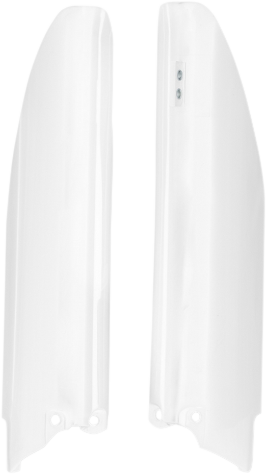 Lower Fork Covers - White