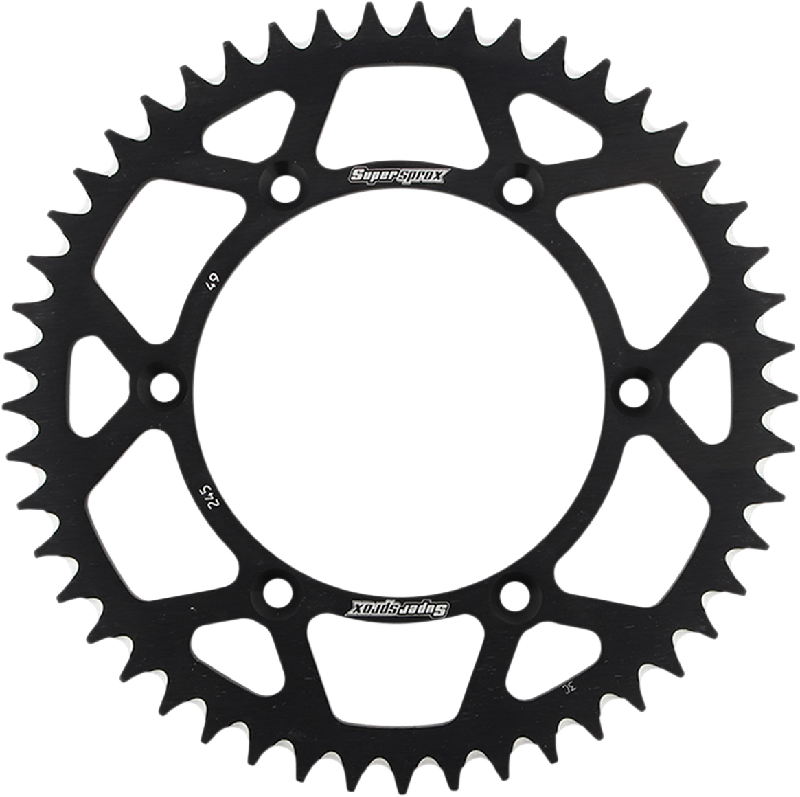 Rear Sprocket - Black - Yamaha - 49-Tooth