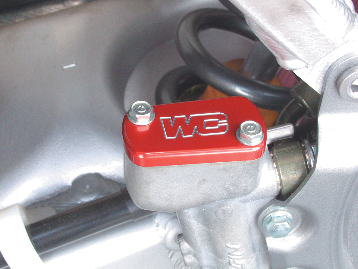Rear Billet Brake Cap