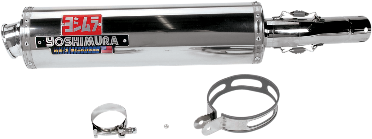 RS-3 Muffler - Stainless Steel