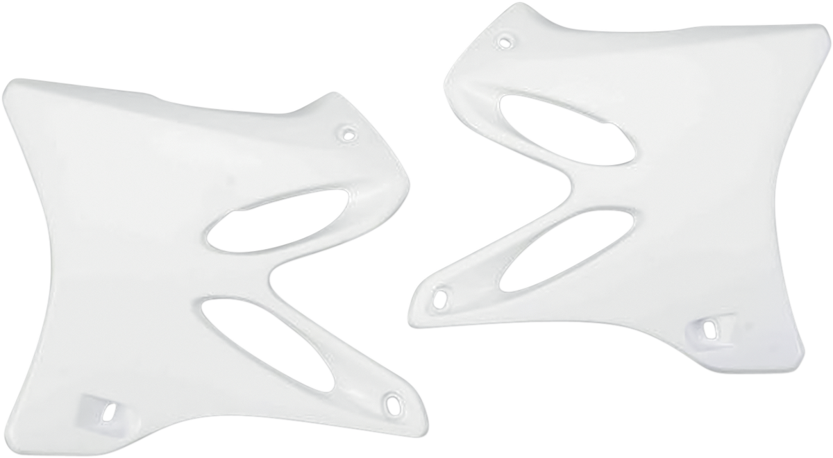Radiator Shrouds - White - YZ