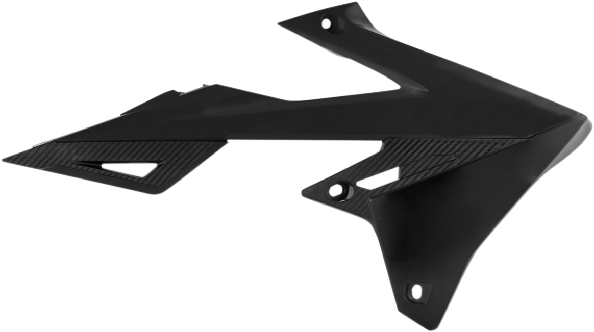 Radiator Shrouds - Black - RMZ