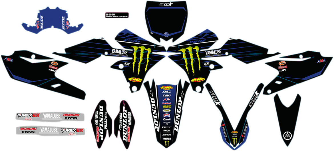 Graphic Kit - Star Racing - Yamaha