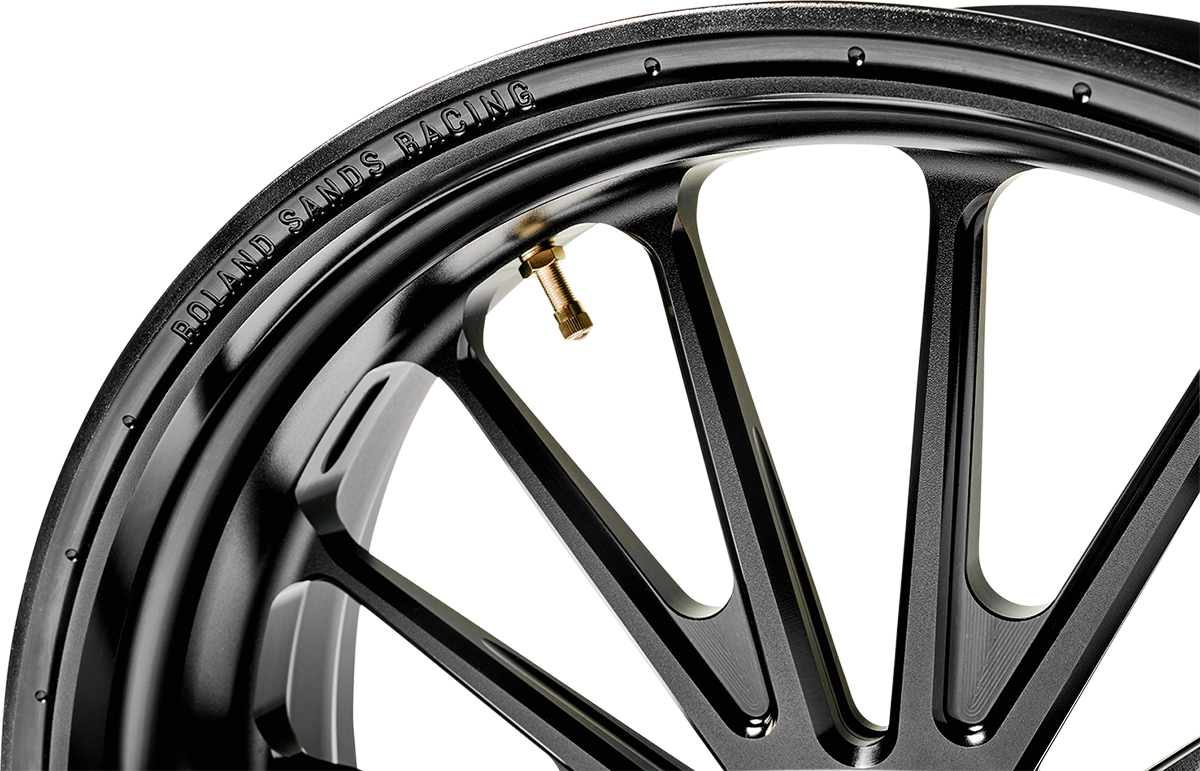 Front Wheel - Traction - Dual Disc - 21 x 3.5 - Black - 14 FLH