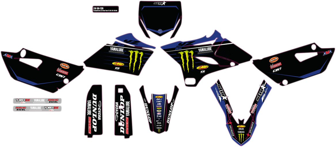 Graphic Kit - Star Racing - Yamaha