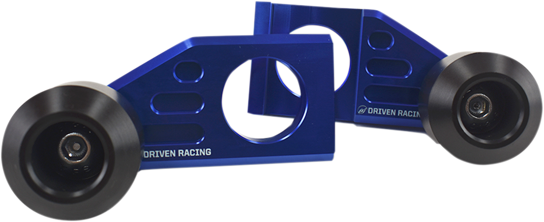 Axle Block Sliders - Yamaha - Blue