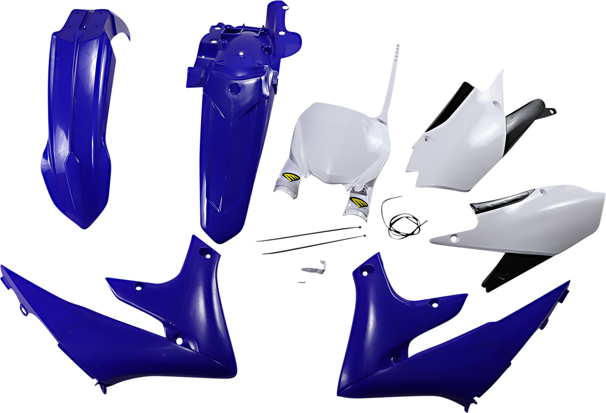 Plastic Body Kit - OE Blue/White/Black  - YZF