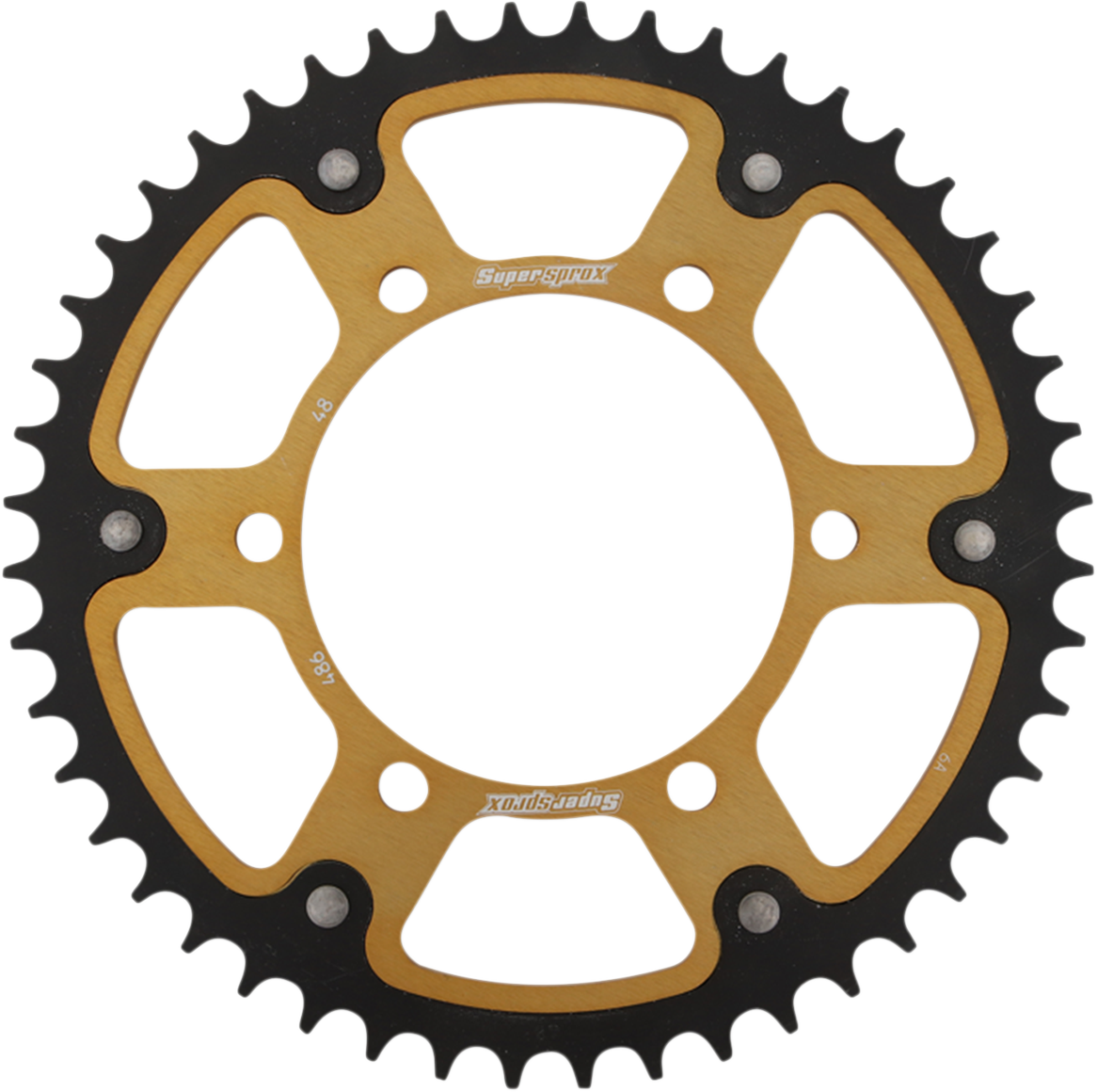 Stealth Rear Sprocket - 48-Tooth - Gold - Kawasaki