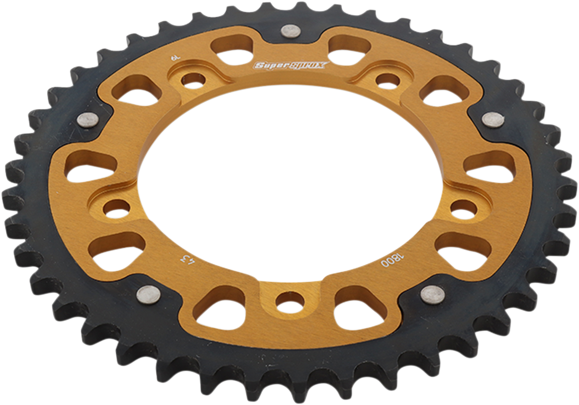 Stealth Rear Sprocket - 43-Tooth - Gold - KTM