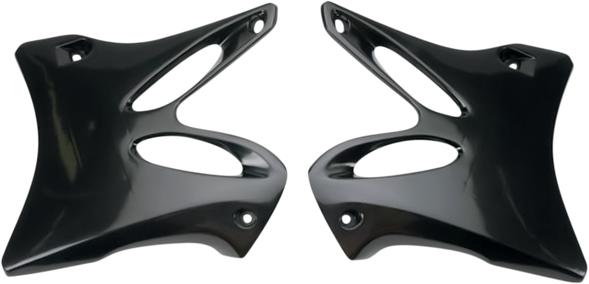 Radiator Shrouds - Black - YZ