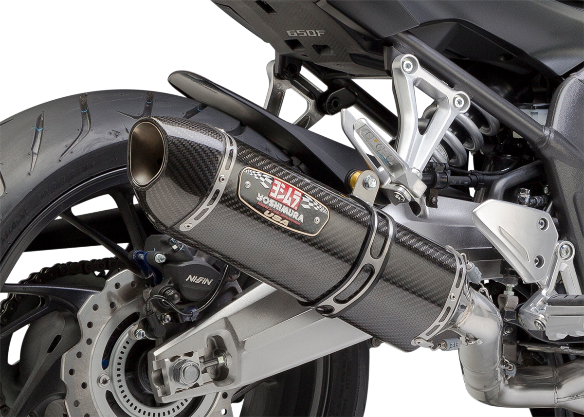 R-77 Exhaust - Stainless Steel/Carbon Fiber