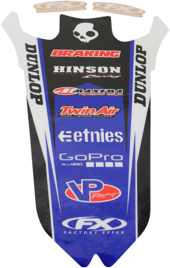 Rear Fender Graphic - Yamaha