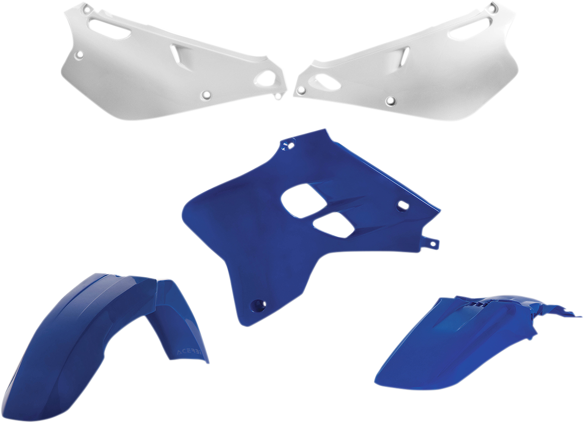 Standard Replacement Body Kit - OE Blue/White - YZ80