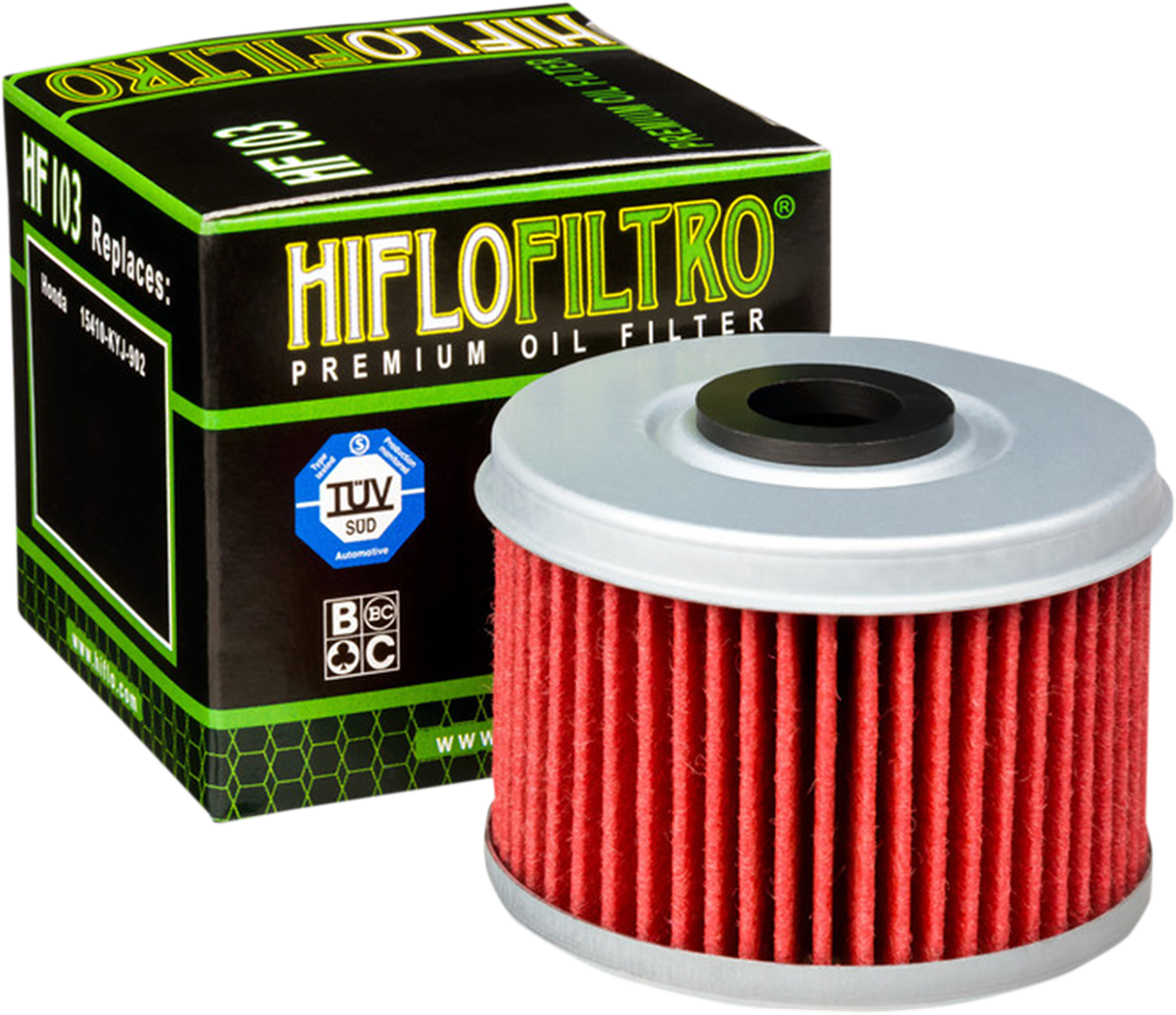 Oil filter - Honda