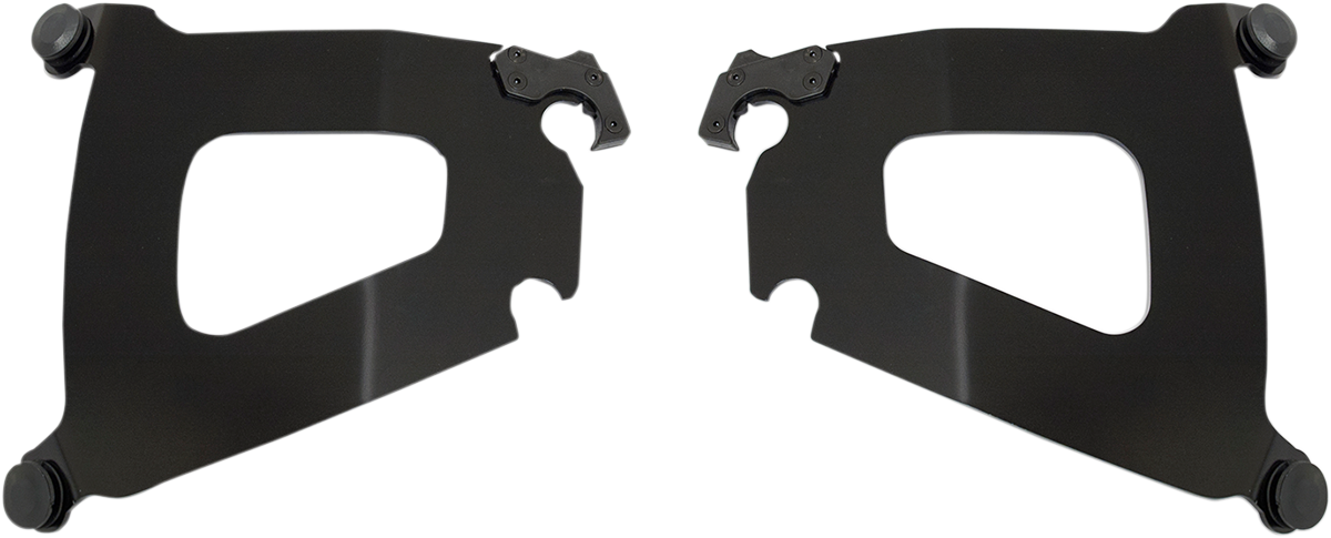 Bullet Plate Kit - Black - Covered - XV18