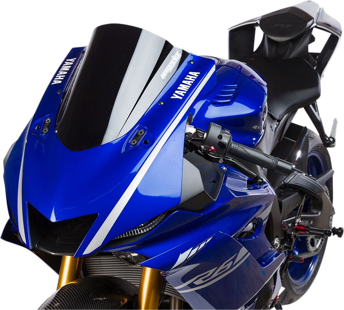 Grand Prix Windscreen - Black - Yamaha