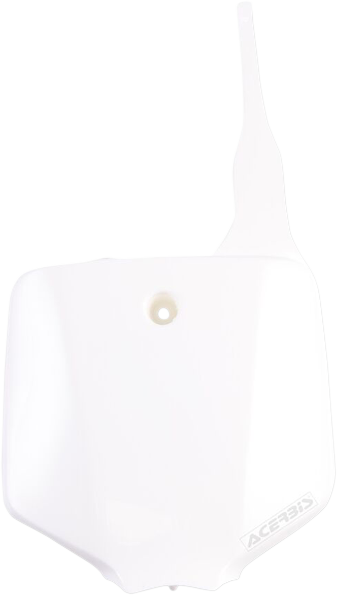 Front Number Plate - White - KX 65