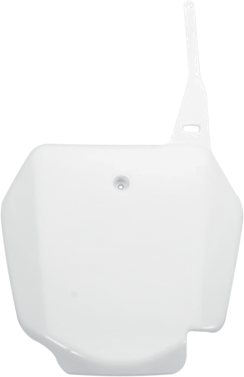 Front Number Plate - White - Suzuki