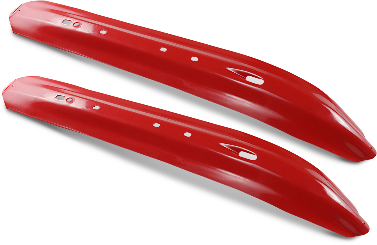 Ski Skin - Black - Red