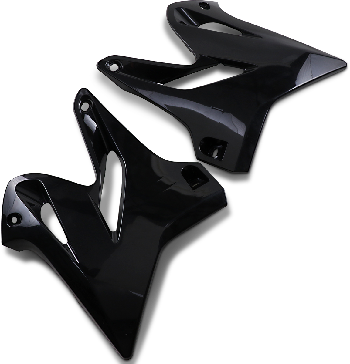 Radiator Shrouds - Black - YZ