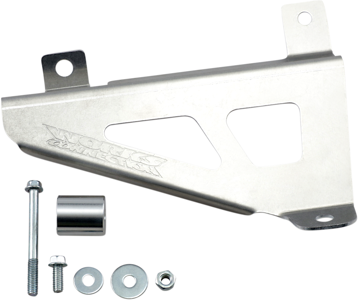 Radiator Brace - Silver - Yamaha