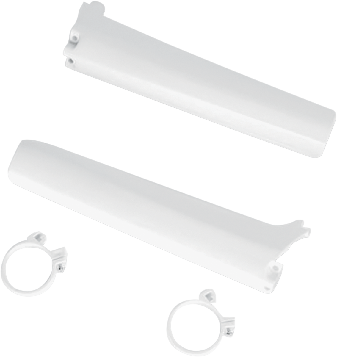 Fork Cover - White - RM - '92-'93