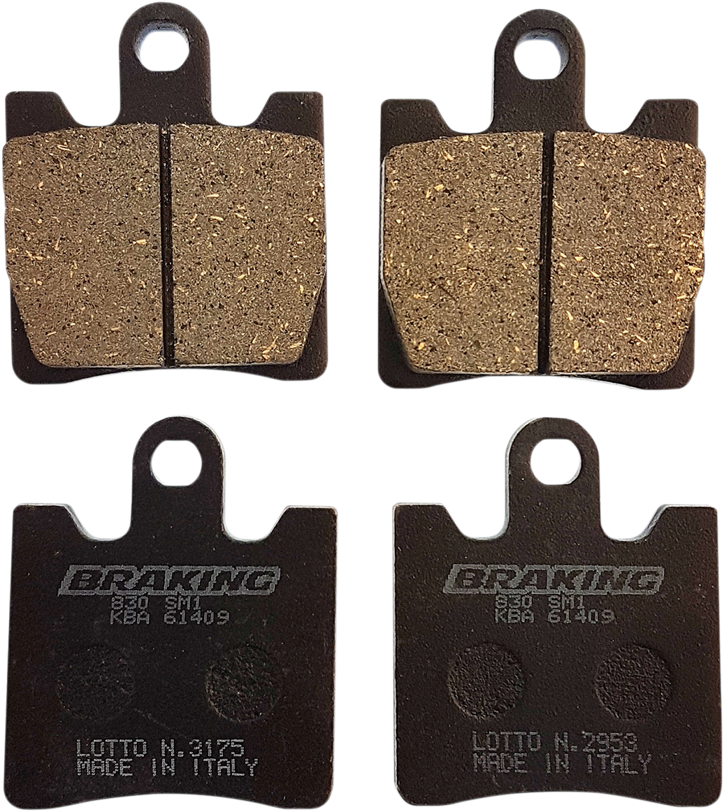 SM1 Brake Pads - 830SM1
