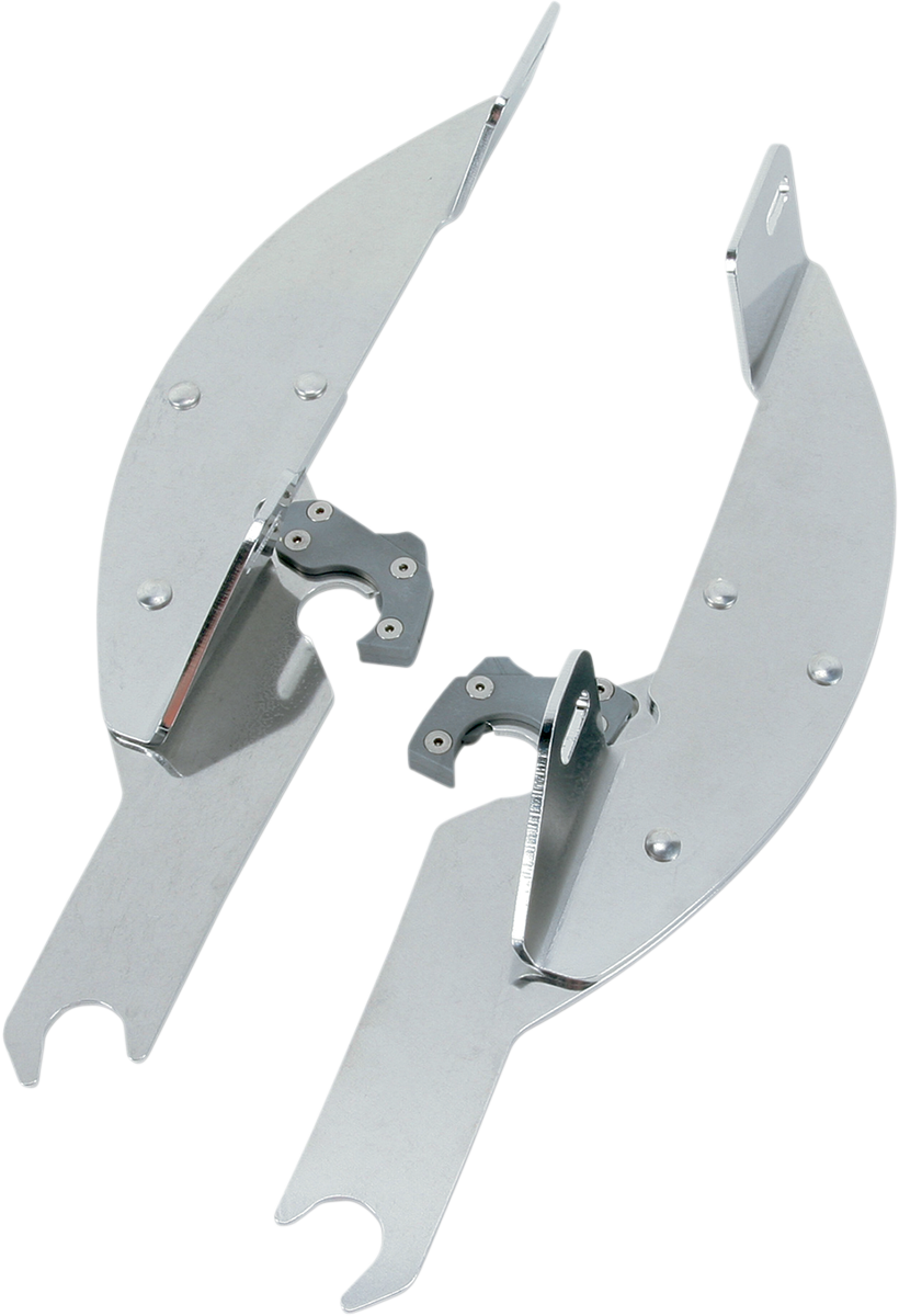 Batwing Plate Kit - Polished - Covered Forks - VTX13