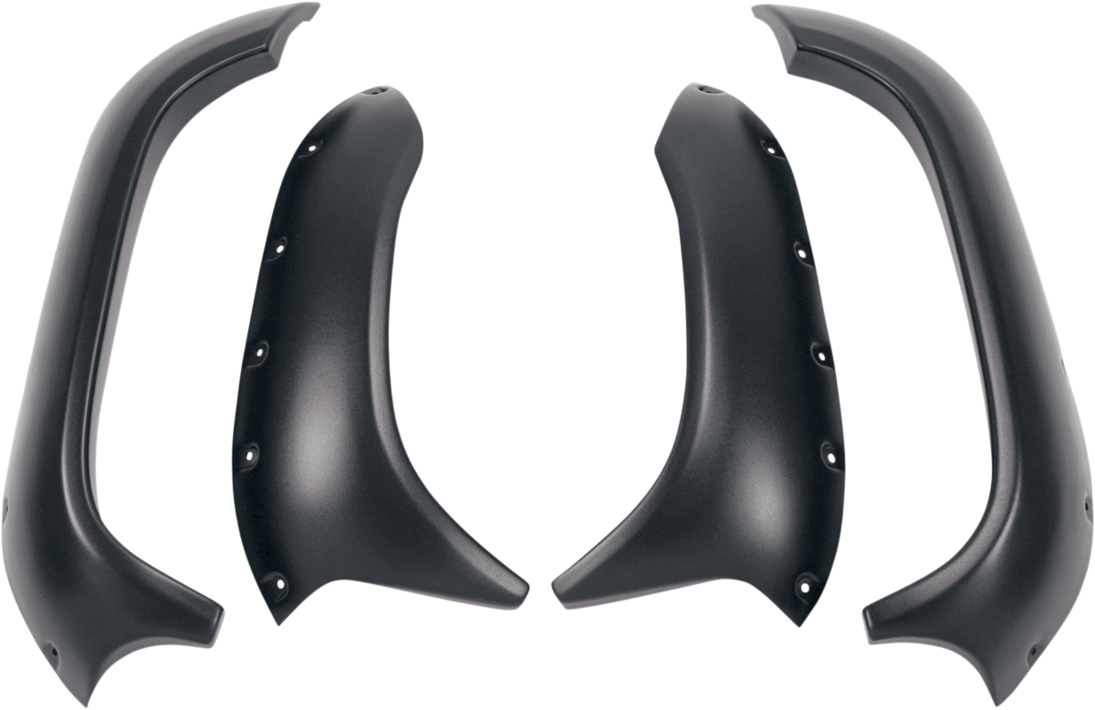 FENDER FLARES RHINO BLK