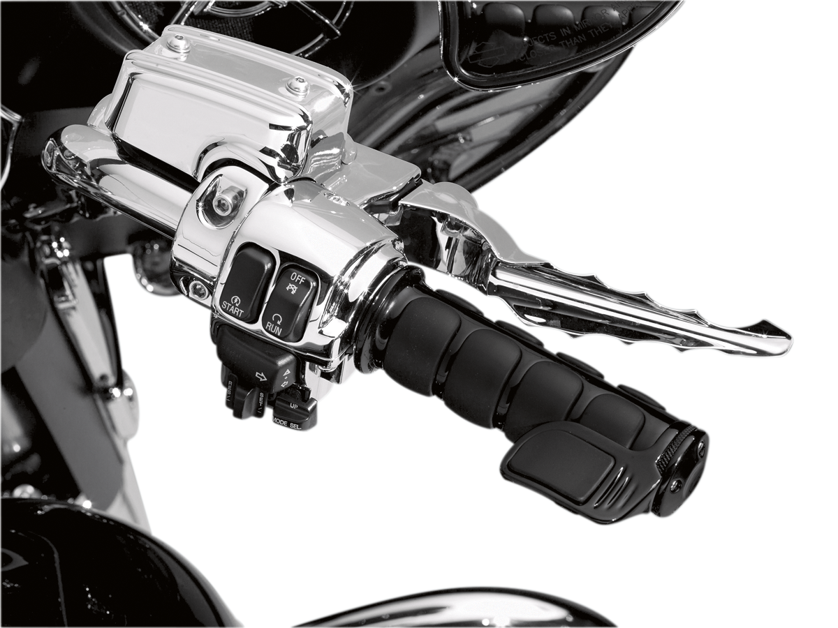 Black ISO®-Grips for Metric Cruisers