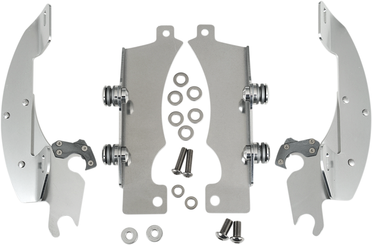 Batwing Trigger Lock Mounting Kit - XV950 - Polished