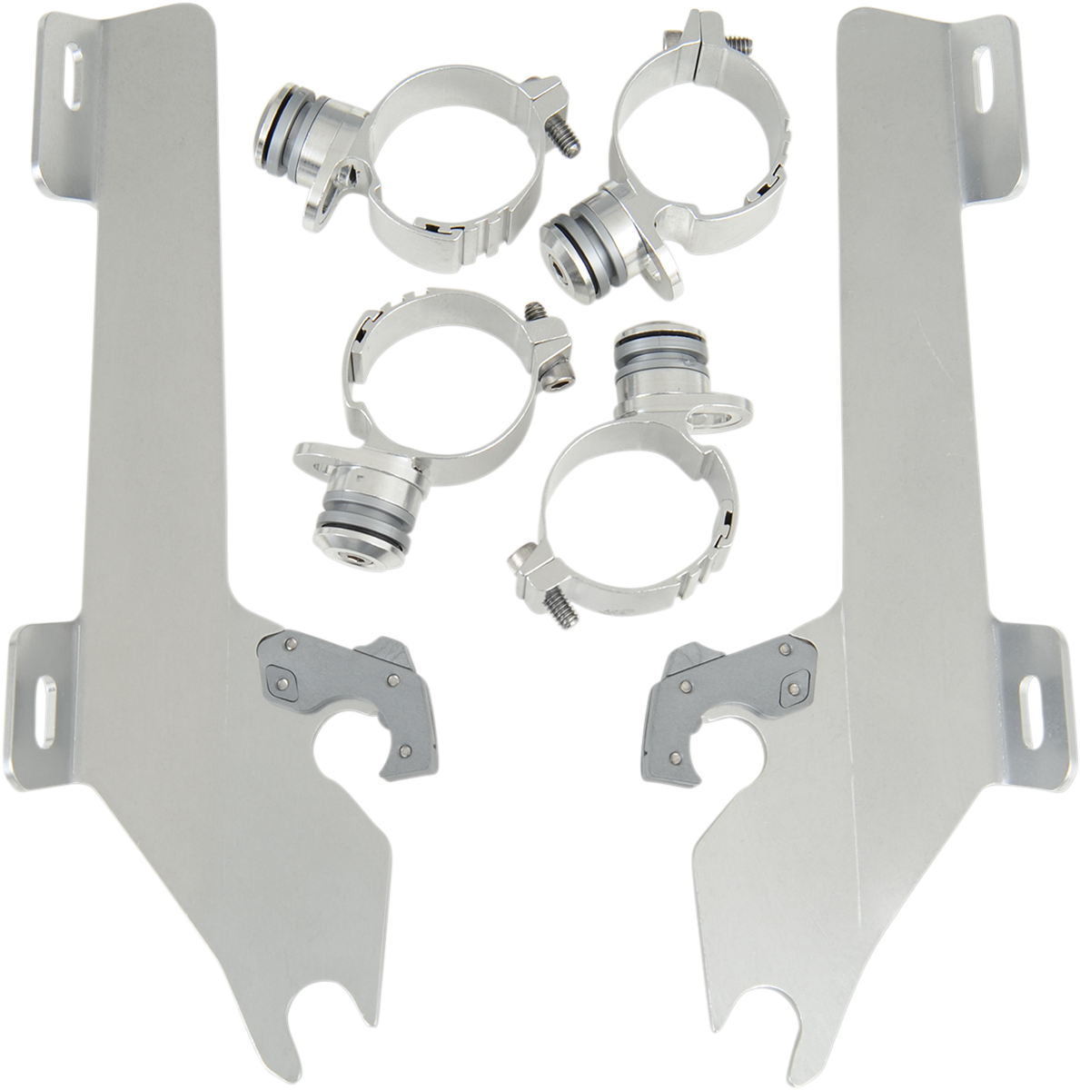 Batwing Trigger Lock Mounting Kit - Raider - Polished