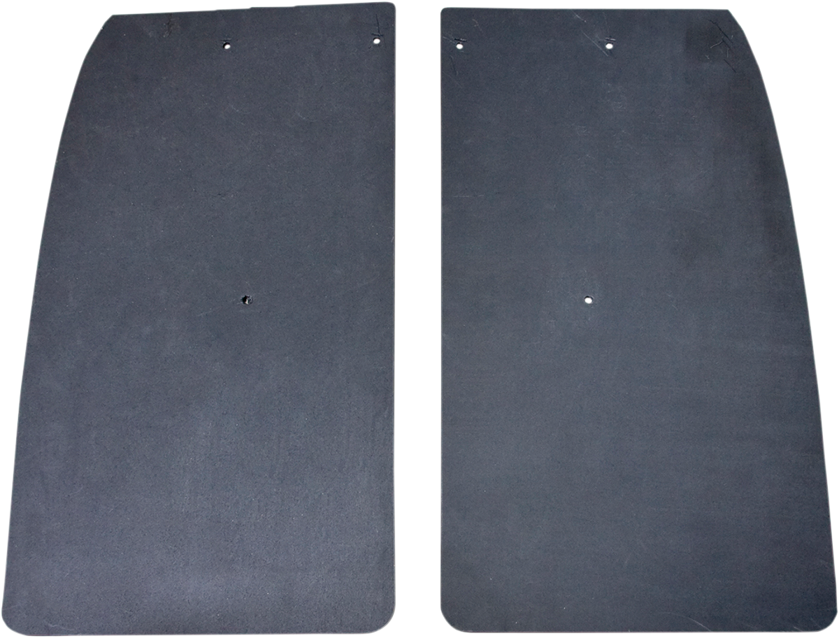 Front Mud Flaps - Black
