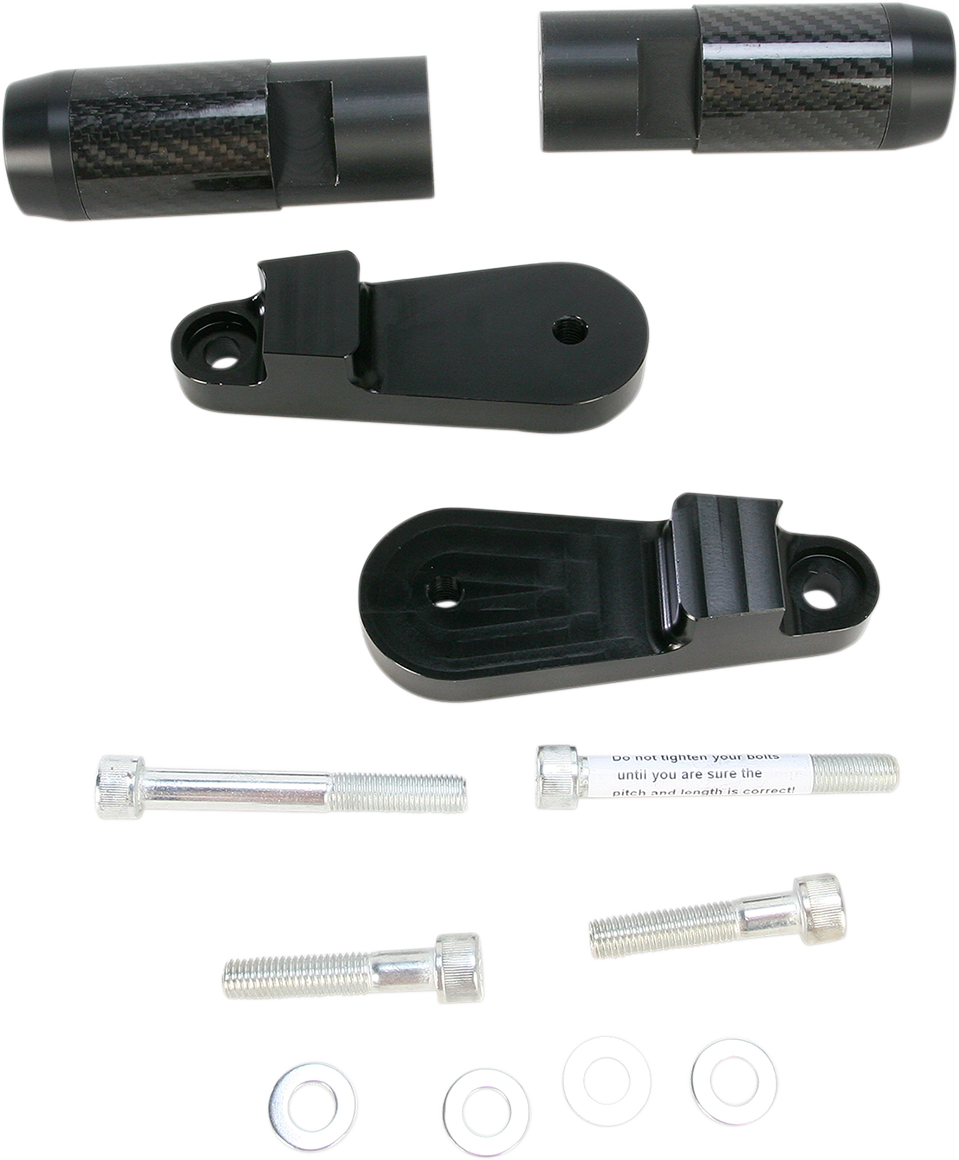Frame Sliders - Carbon - Honda