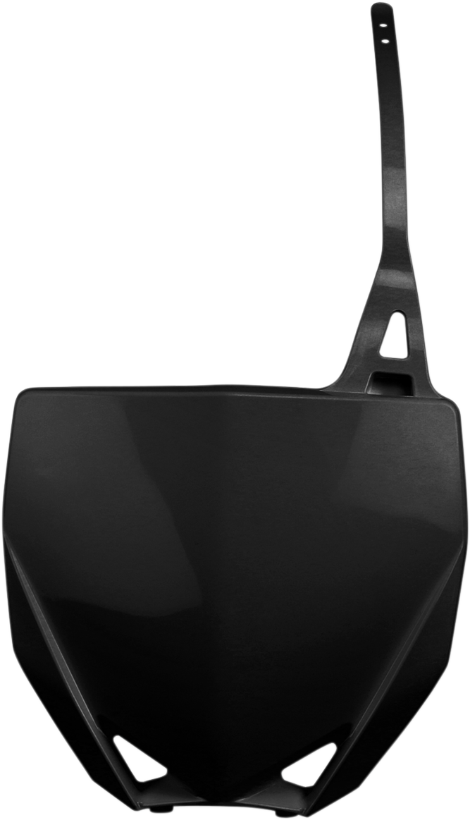 Front Number Plate - Black - Yamaha